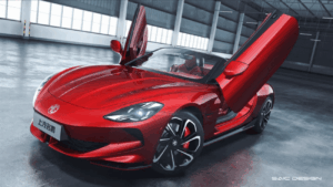 mg cyberster car